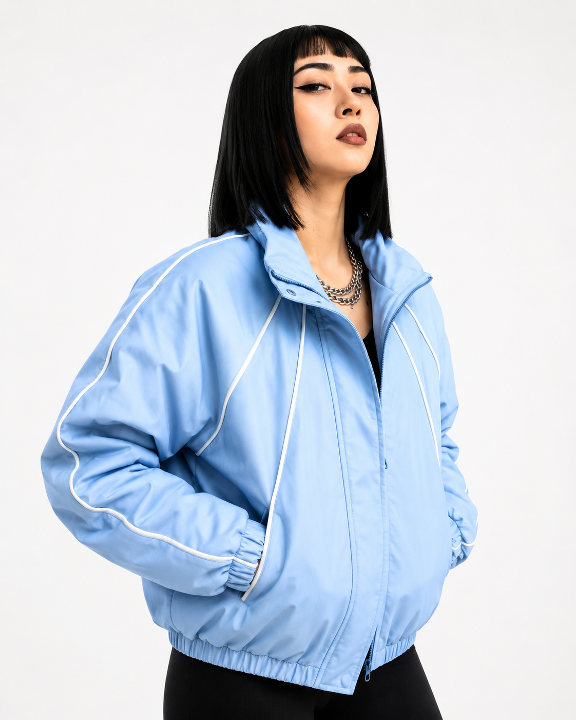 Chaqueta Bomber Oversize